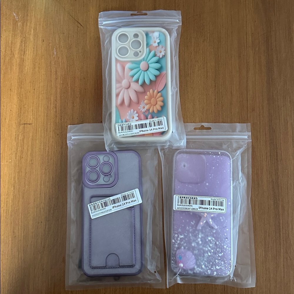 Iphone 14 Pro Max covers set of 3